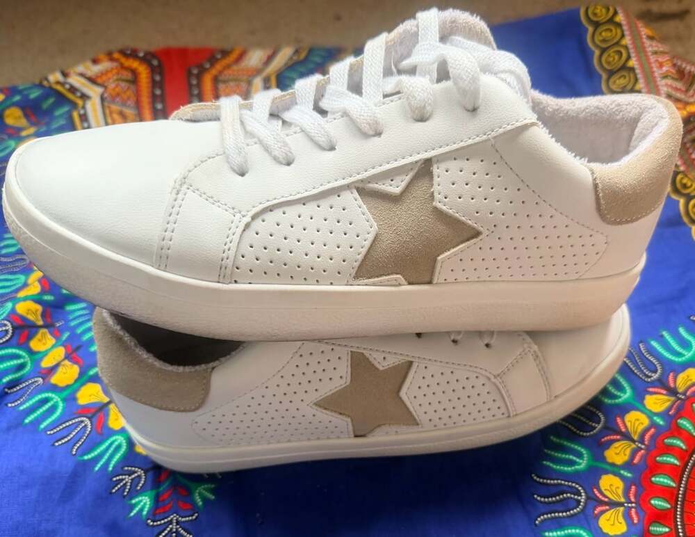 Steve Madden Starling Sneaker White Multi